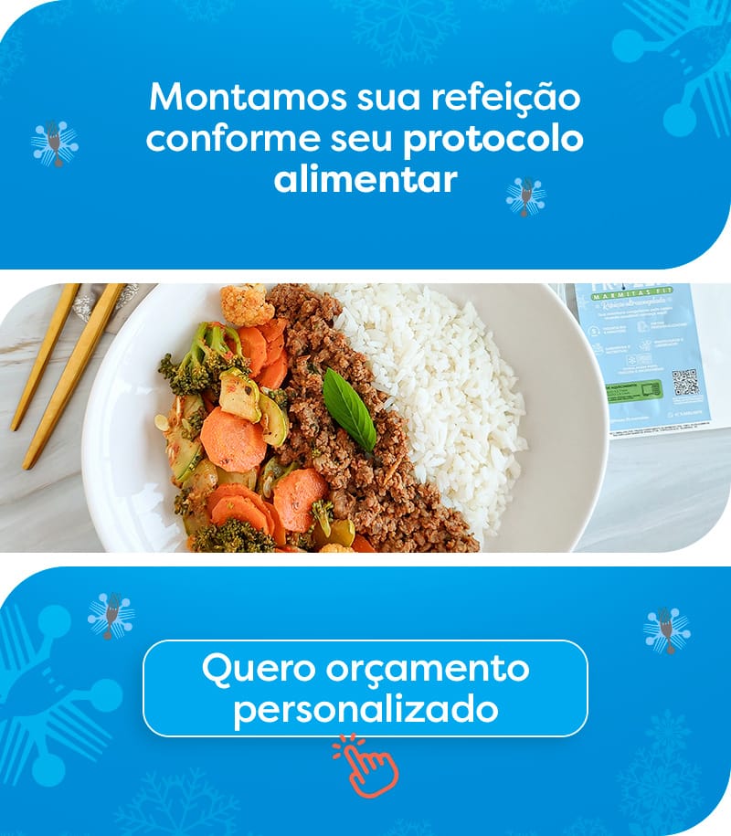 Monte sua refeição Frozen