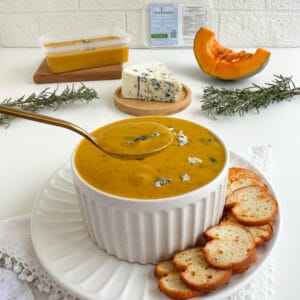 S24 - Creme de abóbora cabotiá com gorgonzola