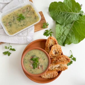 S06 - Caldo verde com couve manteiga e calabresa