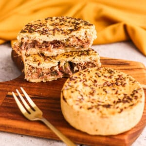 Mini torta de carne louca
